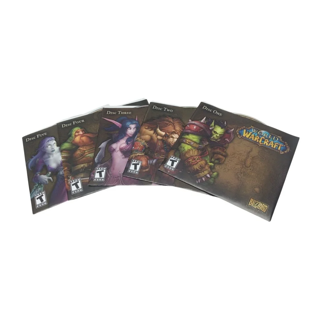VTG WORLD OF WARCRAFT Original Big Box PC Windows Game Blizzard; New Open‎ Box